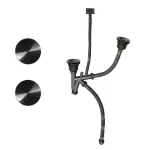 Drija Fregador empotrable con sistema antiruido de 84cm LUCCA84